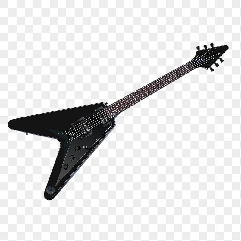 Electric guitar png sticker, musical | Free PNG - rawpixel