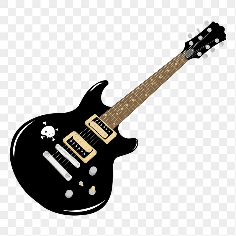 Electric guitar png sticker, musical | Free PNG - rawpixel