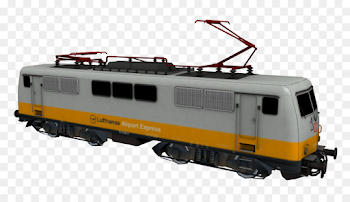 Electric locomotive Passenger car Rail transport - express train png ...