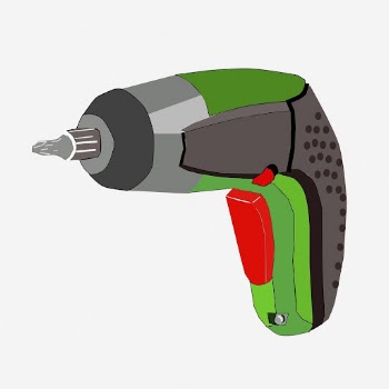 Electric screwdriver clipart illustration. Free | Free Photo - rawpixel