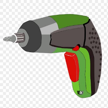 Electric screwdriver png sticker illustration, | Free PNG - rawpixel