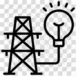 Electrical energy Icon of Line style - Available in SVG, PNG, EPS ...