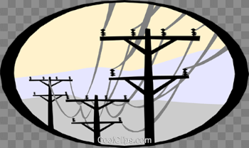 electrical energy Royalty Free Vector Clip Art illustration ...
