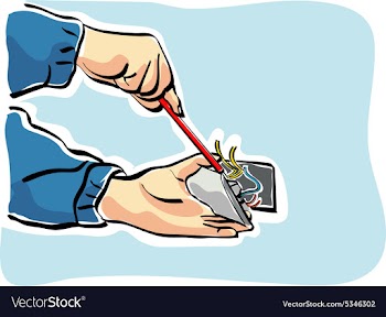 Electrical plants vector image