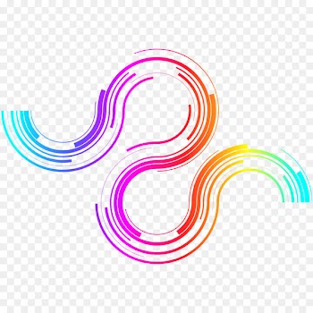 Electrical wiring Clip art - Colorful lines 