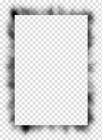 Electrify frames s, cracked border illustration transparent background PNG clipart
