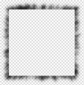 Electrify frames s, square black illustration transparent background PNG clipart