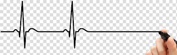 Electrocardiography Drawing Pulse Heart, heart transparent background PNG clipart