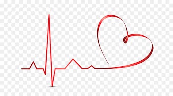 Electrocardiography Heart - FIG heart shape ribbon 