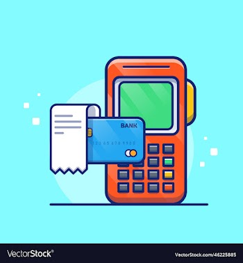 electronic data capture receipt and bank card