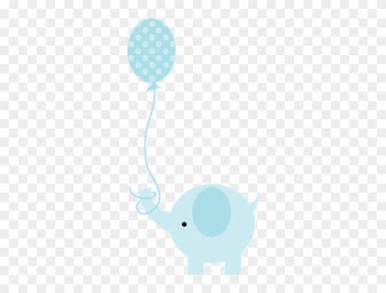 Elefantes - Minus - Elefante Baby Shower Png