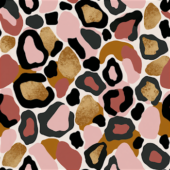 Elegant Abstract Safari Animal Print Pattern