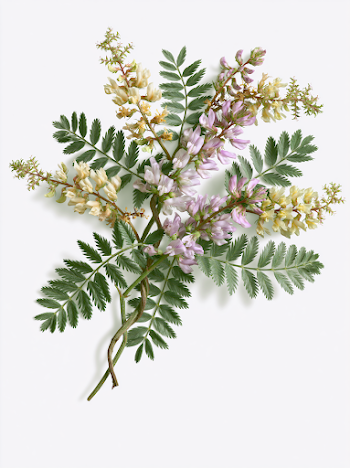 Elegant Astragalus (Milkvetch) Botanical Arrangement