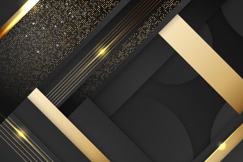 Elegant background with golden details Free Vector