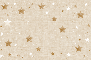 Elegant Beige Background with Tan and White Stars