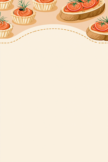 Elegant Beige Catering Menu Template