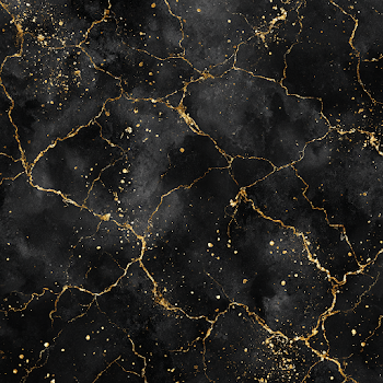 Elegant Black Marble with Golden Veins