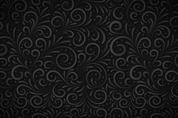 Elegant black ornamental flower background Free Vector