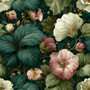 Elegant Botanical Pattern for Luxury Decor