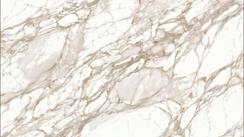 Elegant Calacatta-Style White Marble Surface