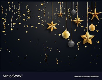 elegant christmas background with shining gold