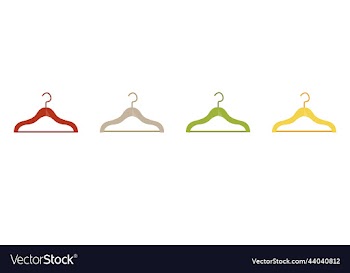 elegant clothes hanger fashion and beauty