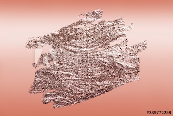 Elegant copper metallic texture