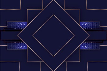 Elegant dark background with golden details Free Vector