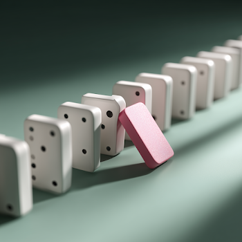 Elegant Dominoes in Tension