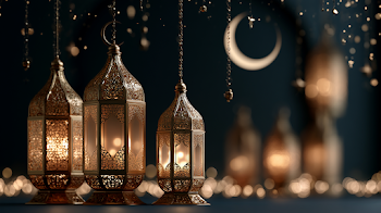 Elegant Eid Al-Adha Celebration Scene