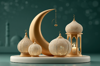 Elegant Eid Al-Adha Greeting Background