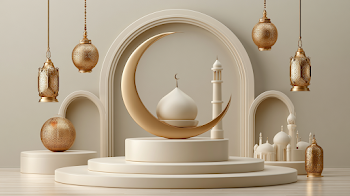Elegant Eid Al-Adha Greeting Background