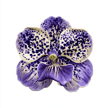 Elegant Exotic Orchid Flower Illustration
