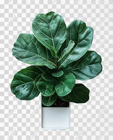 Elegant Fiddle Leaf Fig in Soft Natural Light