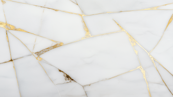 Elegant Flat Marble Texture with Gold Veins