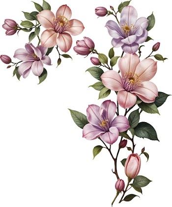 Elegant Floral Arrangement with Pink and Purple Flowers