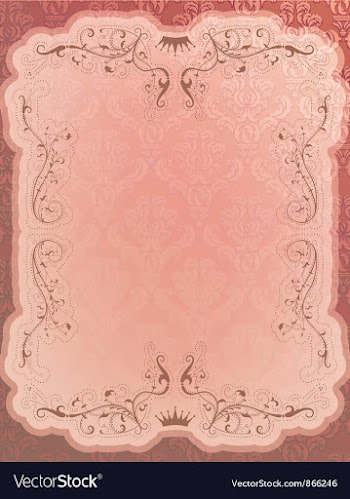Elegant floral background vector image