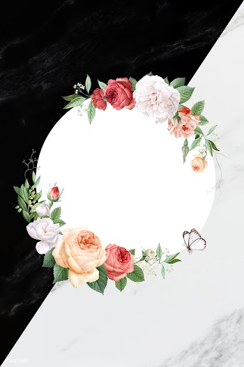 Elegant floral frame | Free stock illustration - 595922