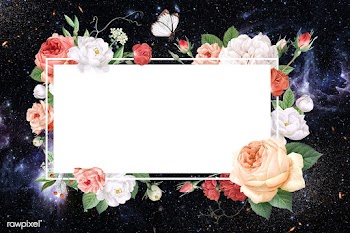 Elegant floral frame | Free stock illustration - 595944