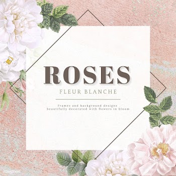 Elegant floral frame | Free stock illustration - 595961
