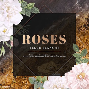 Elegant floral frame | Free stock illustration - 596020