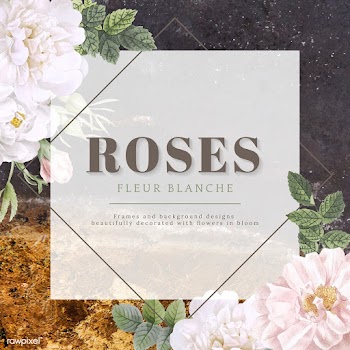 Elegant floral frame | Free stock vector - 595920