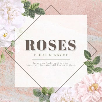 Elegant floral frame | Free stock vector - 595968