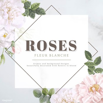 Elegant floral frame | Free stock vector - 596027