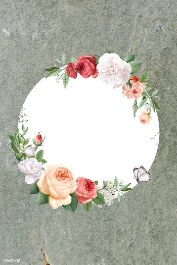 Elegant floral frame | Free stock vector - 596029