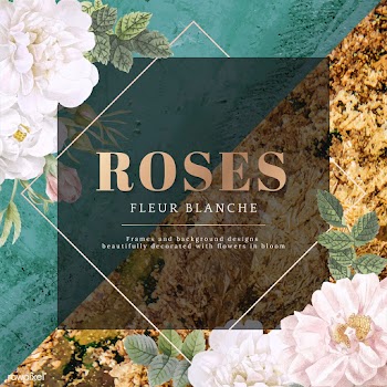Elegant floral frame | Free stock vector - 596038