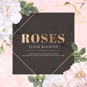Elegant floral frame | Free stock vector - 596051
