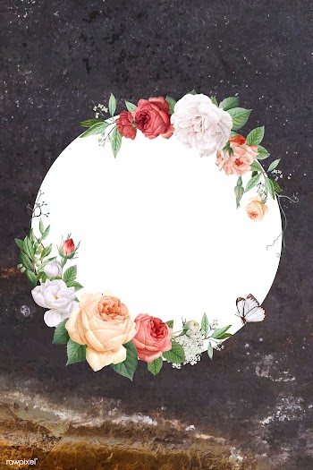 Elegant floral frame | Free stock vector - 596076