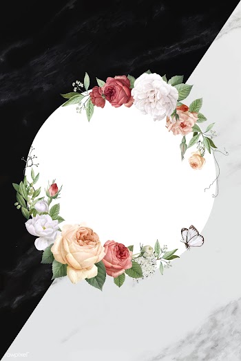 Elegant floral frame | Free stock vector - 596094