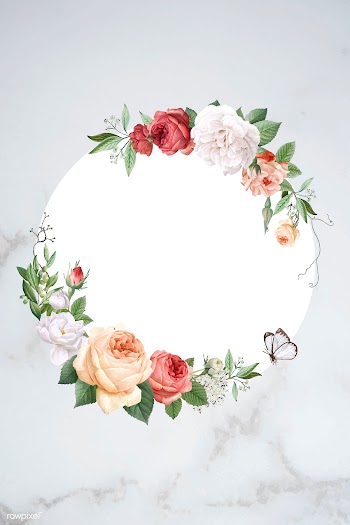 Elegant floral frame | Free stock vector - 680416